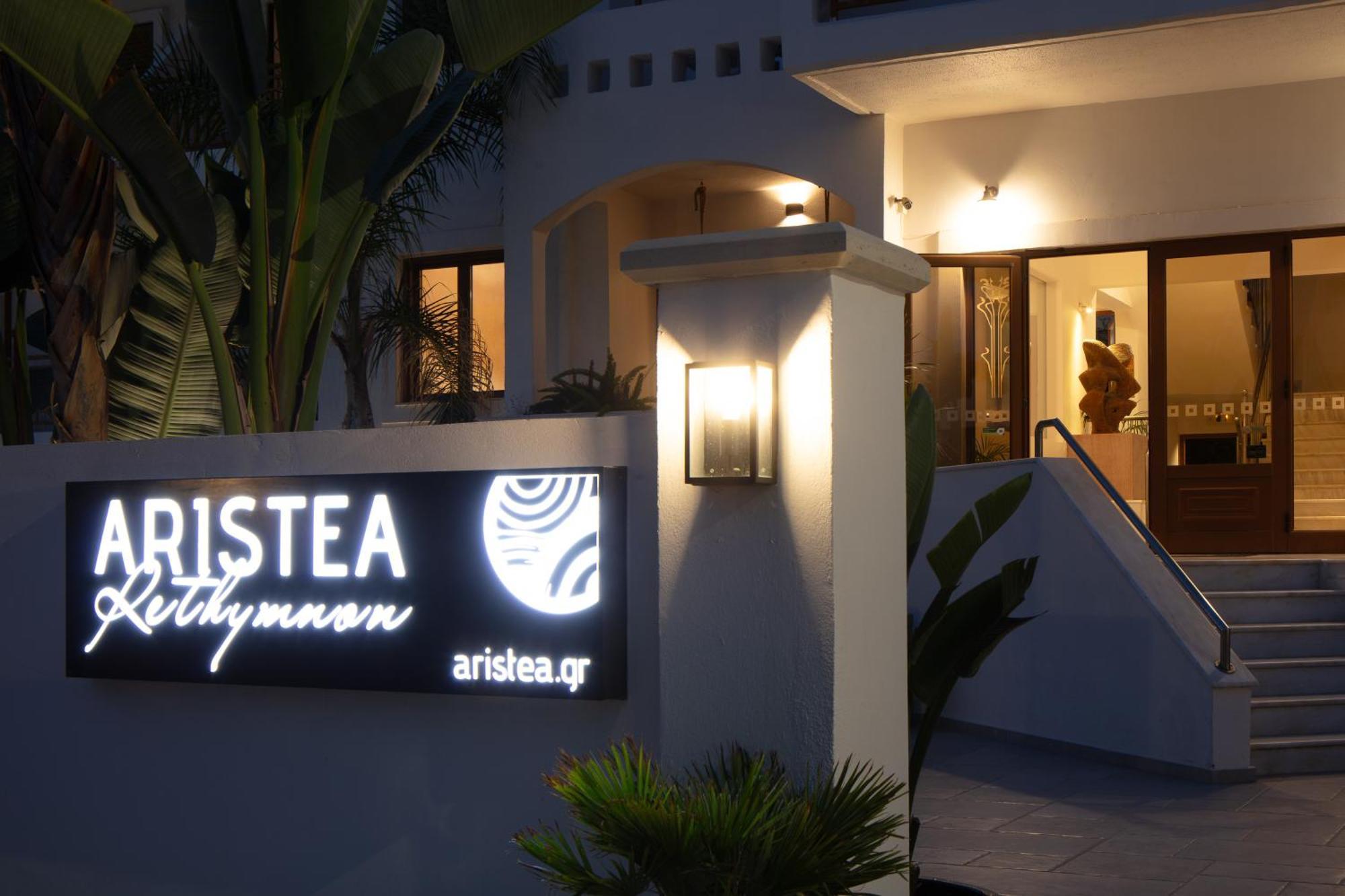 Aristea Hotel Rethymnon Exterior foto